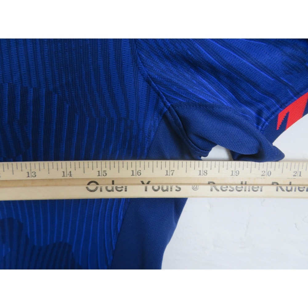 United States Soccer Shirt Womens Medium Blue Nike Dri Fit USA Jersey USWNT - Picture 7 of 8